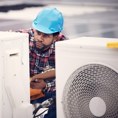 An HVAC Technician