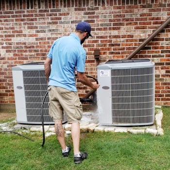 An Air Conditioning Service Company Technician.